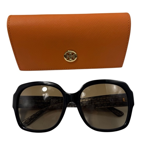 Tory Burch TY7140 1813/13 2N Sunglasses black  57-18-140 - Picture 2 of 8